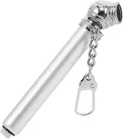 SWOOMEY Tire Pressure Pen Rotary Cleats Hooks for Hanging Hardware Anti-slip Cleats Scooter Handlebars Tool Rope Non-rust Anti-slip Cleats Portable Hat Electric Bicycle Helmet Silver Metal