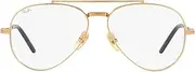 [Ray-Ban] Rx8225v Aviator Titanium Pilot Prescription Eyewear Frames
