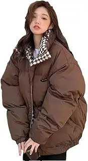 [Generic] Women Winter Retro All-Match Casual Bread Jacket Short Thick Parkas