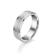 Fashion U Shape Titanium Steel Plating Rings