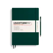 Notebook Hardcover Master Classic, Ruled, 235 Pages (Forest Green) - A4+