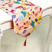 Christmas Party Table Runner with Tassel - Xmas Party