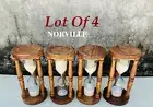 Wooden 30 Minutes Sand Timer Hourglass Sand Clock For Home Office Table Decor