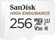 256GB High Endurance Video Microsdxc Card with Adapter for Dash Cam and Home Mon