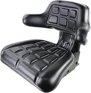 E-W222BL Wrap Around Black Universal Tractor Seat for John Deere, Ford, Massey Ferguson