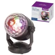 Digitech Portable Mini LED Motion Disco Light Ball RGB (USB Or Battery Powered)