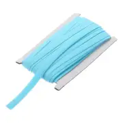 1/2 Inch Double Fold Bias Tape Continuous Bulk Bias Tape(Light Blue 25 Yards)
