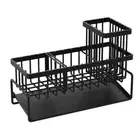 Layered Kitchen Storage Rack Adjustable Condiment Shelf Home Organization