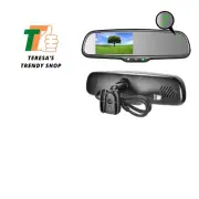 10.5" OEM Rear View Mirror with 4.3" LCD Screen + Compass & Temperature | Rea...