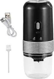 Small Coffee Grinder,Adjustable Mochas Grinder - Coffee Grinder Portable Mill Coffee Bean Grinder for Espresso Drip Coffee