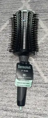 Olivia Garden ThermoVent 3” 76 mm Barrel Brush