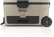 Ninja FrostVault Wheeled Cooler with Dry Zone, Integrated Fridge-Temp Dry Storage Drawer