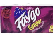 FAYGO GRAPE SODA 8 PACK CANS HTF Flying Off In Shelf