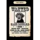 Notebook: Lab labrador retriever wanted poster Notebook-6x9(100 pages)Blank Lined Paperback Journal For Student, gifts for kids,