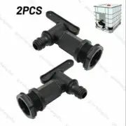 2x outlet tap water tap IBC 3/4 inch for rain barrel rain barrel outlet valve AU