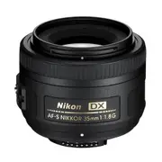 Nikon Nikkor 35mm f/1.8G DX Wide Angle Lens