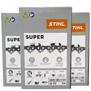 46RS 104 DL 3 pcs x STIHL .404″ 1.6 mm Chain for 36"/90 cm bar OEM 3946 005 0104