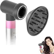 Adapter and Hair Diffuser for Dyson Airwrap Styler HS01 HS03 HS05, Converting for Airwrap Styler To Hair Dryer