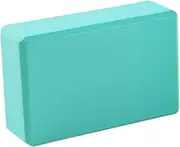 DECOMELODY 2Pcs Thick Eva Yoga Brick Multi Purpose Fitness Support for Home Use for Womens Yoga Dance Practice Lightweight Slip Resistant Blackish Green
