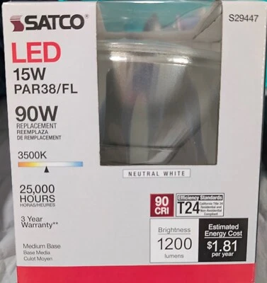 Sarco Dimmable 90W LED Bulb 1200 Lumens Flood Light