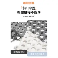 在飛比找momo購物網優惠-【JF】TPE浴室厚防滑墊拼接地墊6入組(厚防滑墊)