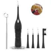 Electric Tooth Brush Calculus Remover W/ LED Tartar Scraper Stain Plaque Remover