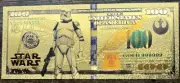 Battle Damaged Clone Trooper - Star Wars Gold Banknote Collectible
