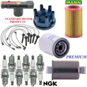 Tune Up Kit Filters Cap Wire Spark Plugs For JAGUAR XJS L6 4.0L 1993-1994 (for: Jaguar)