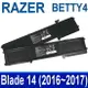 雷蛇 RAZER BETTY4 原廠電池 BETTY4B Blade 14吋 2016~2017年 RZ09-0165 RZ09-0195 Blade 14 INCH 2016 V2