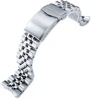 [Seiko Replacement] MiLTAT 22mm Watch Band for Seiko SKX007 SKX171 SKX173 SKX175, Angus-J Solid Screw-Links, Classic