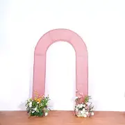 8 feet Fitted Spandex Shimmer Tinsel Open Arch Backdrop STAND COVER Decorations