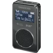 SANGEAN DPR-35+ DAB+ / FM-RDS POCKET SIZE PORTABLE DIGITAL RADIO RECEIVER BLACK
