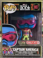 Funko Pop! The Falcon & the Winter Soldier Captain America #897 Black Light