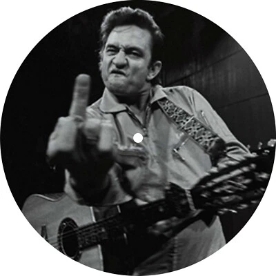 Slipmat for Technics or Single 7" 45 Turntable Record Player JOHNNY CASH FINGER