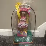 Vintage Barbie Doll Easter Basket 1996 Russell Stover Special Edition