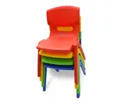 New Kids Plastic Chair in Mixed Colours Up to 100KG