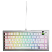 Glorious GMMK 3 PRO 75 Prebuilt Wired Keyboard Silver