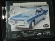 TESTOR'S 1966 PONTIAC GTO HARDTOP ASSEMBLY KIT 1/24 SKILL 2 BLUE