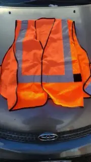 Over Vest High Visibility Security Reflective Vest L/ XL lot of 5 units chalecos