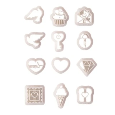 Heart Clay Cutters Valentine s Day Clay Cutters DIY Clay Earring Cutters Gift