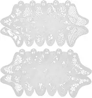 GRADENEVE Unleash Your Creativity 10pcs Face Painting Stencils Washable Reusable for Parties Halloween