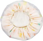 FOYTOKI Water Absorbent Hair Drying Hat Quick Drying Shower Cap Soft and Practical Hair Towel for Daily Use and Travel Heat Damage Protection