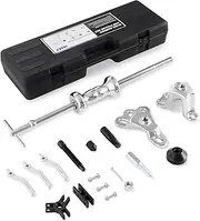 Orion Motor Tech Slide Hammer, 9-Way Internal/External Slide Hammer Puller Set - Pulls Hubs, Rear Wheel Axle Shafts, Bearings, Bushings, Seals, Retainers