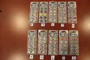 SNAPS "Snap 2 It" DECORATIVE DOG COLLAR CHARMS TAGS - NEW assorted buttons tabs