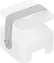 Angoily Charger Case Chargers Cell Phone Charger Travel Charger Organizer Covers Portable Power Adapter Sleeves Power Adapter Protective Cover Charger Sleeves Charger Housing White Plastic