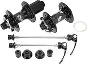 Mountain Bike Hub Aluminum Alloy 4 Bearing Bicycle 32 Holes 8-11 Speed 72 Ring Lightweight Quick Release for Cyclists