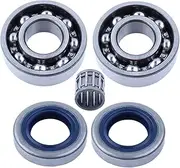 Tool Accessories Crankshaft Crank Ball Needle Bearing Oil Seals Kit for Compatible with Husqvarna 61 66 266 268 272 XP 272XP Chainsaw