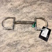 5" Myler D Ring Comfort Snaffle w/ Hooks