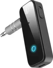 Aux Bluetooth Adapter for Car 2 in 1 Bluetooth Transmitter Receiver Noise Cancel