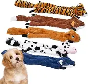 Dogs Gnawing On Toys, Stuffed Dog Toys, Chew Training Dolls, Interactive Play Design, Soft Fabric Material, Multicolor, For Small Breeds, Teething, Rewards, Chewers
